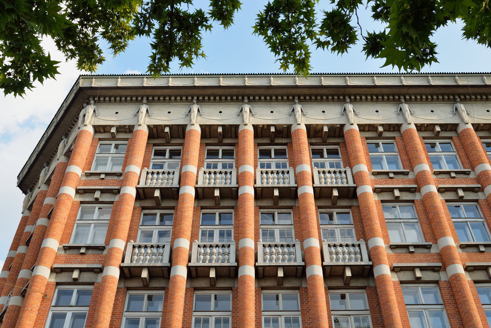 National Library of Slovenia by Plecnik