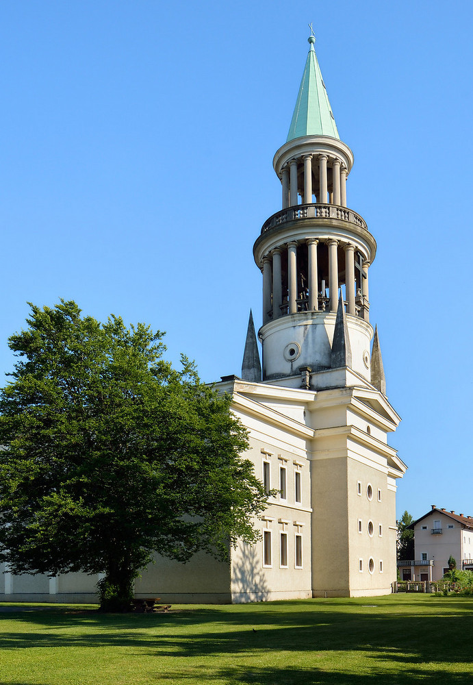 St. Francis Church in Ljubljana by Plecnik