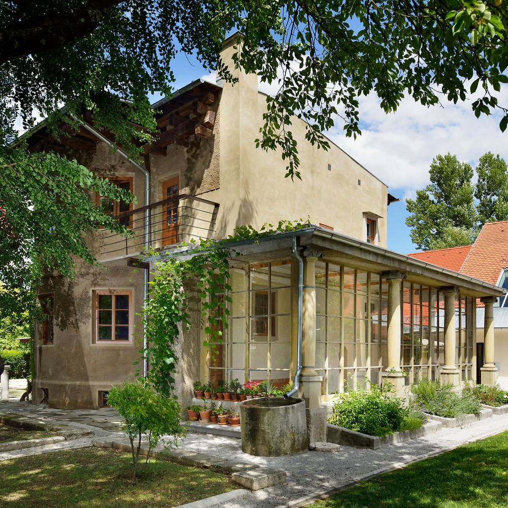 Joze Plecnik hose in Ljubljana