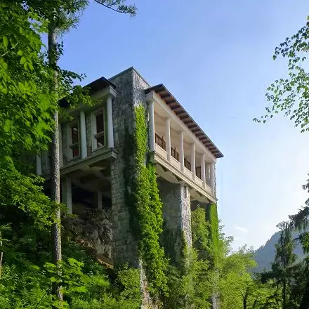 Architecture of Joze Plecnik in Bled