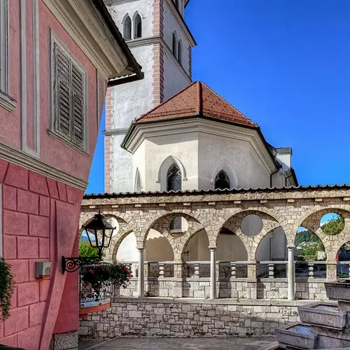 Architecture of Joze Plecnik in Kranj