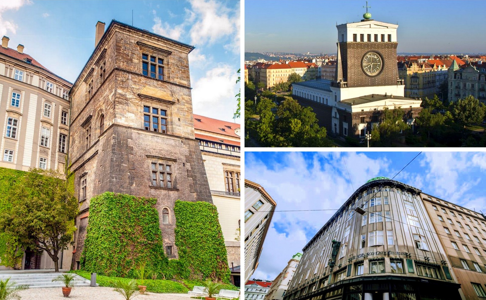 Work of Joze Plecnik in Prague and Vienna