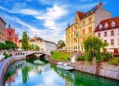 River in Ljubljana